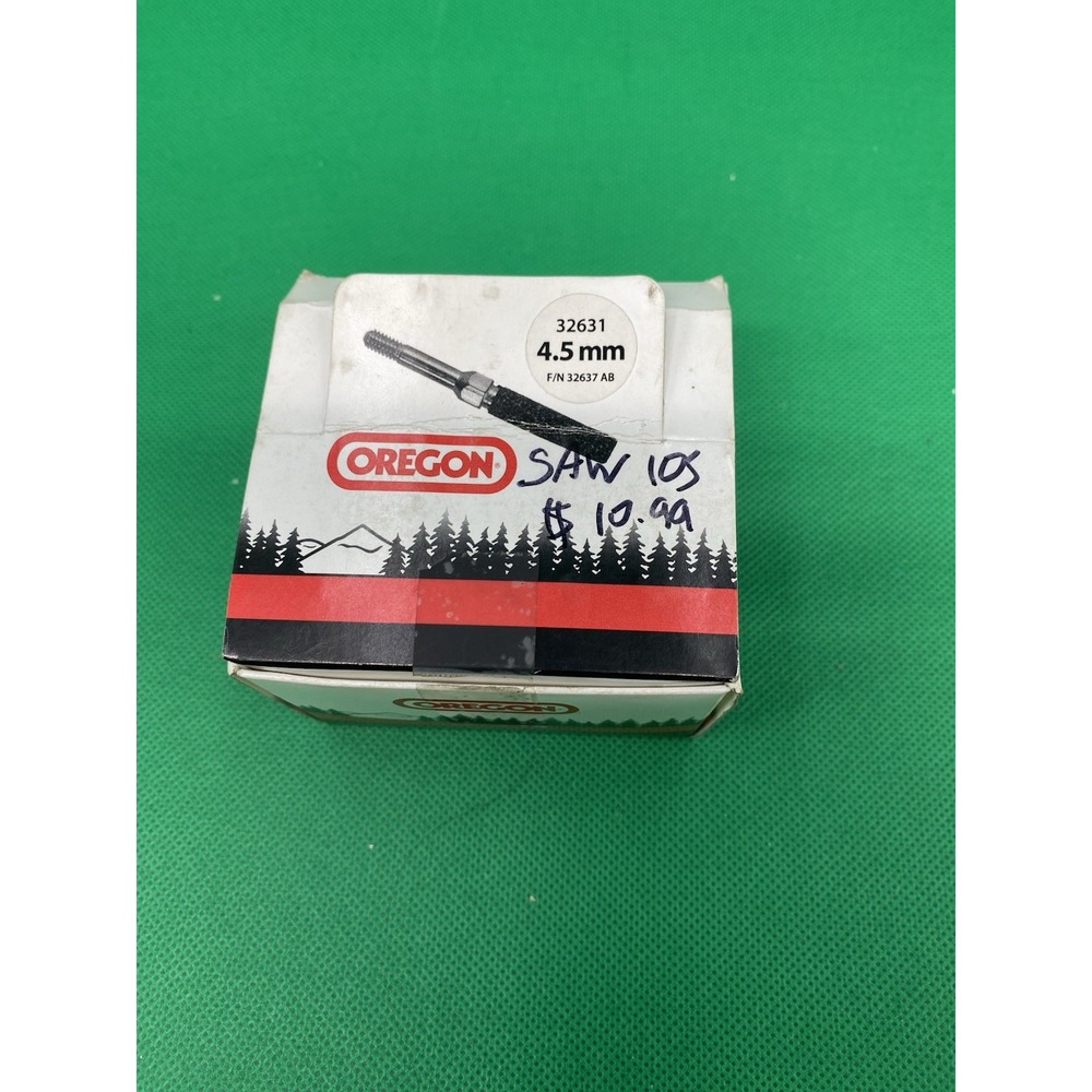 Oregon 32631 Chainsaw Files 4.5mm (3/16 in) Metal Black 12 Pack